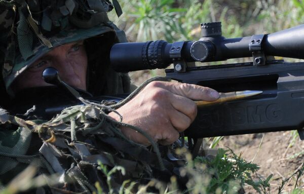 Снайпер. 22-я отдельная Гвардейская бригада специального назначения в Ростовской области