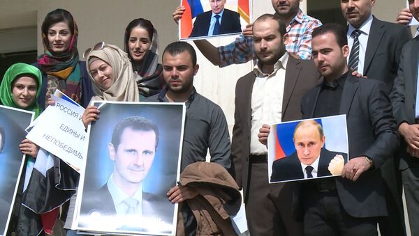 Спасибо, Россия! - сирийцы в разных странах поблагодарили РФ за борьбу с ИГ