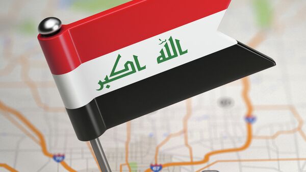 Флаг Ирака. Архивное фото