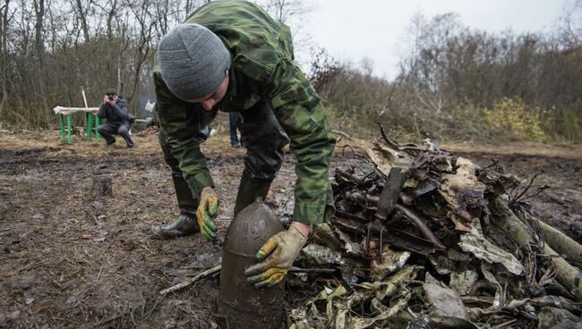 Подъем советского бомбардировщика. Архивное фото