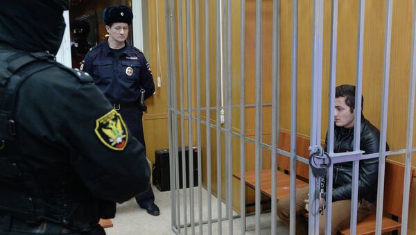 Один из подозреваемых в причастности к запрещенной в Российской Федерации террористической организации Хизб ут-Тахрир аль-Ислами в Мещанском суде Москвы