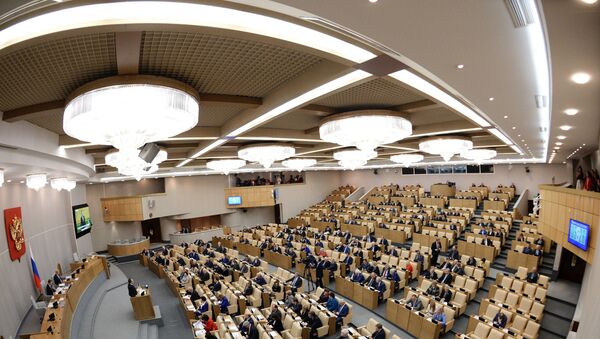Заседание в Госдуме. Архивное фото