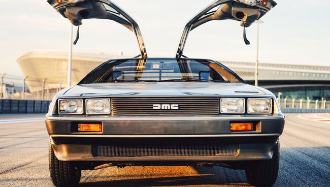 Автомобиль DeLorean на Сочи Автодроме