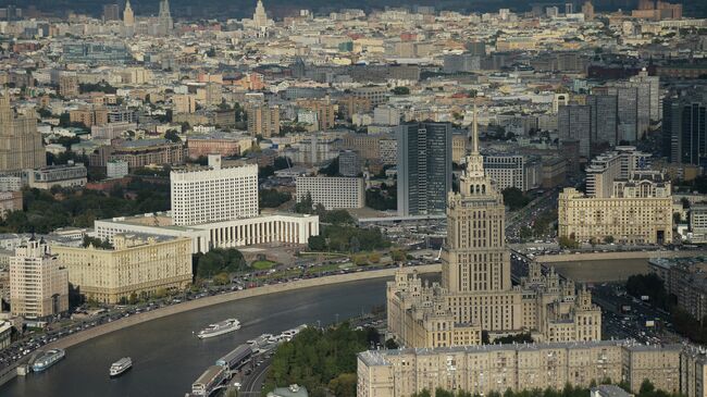 Вид на Москву