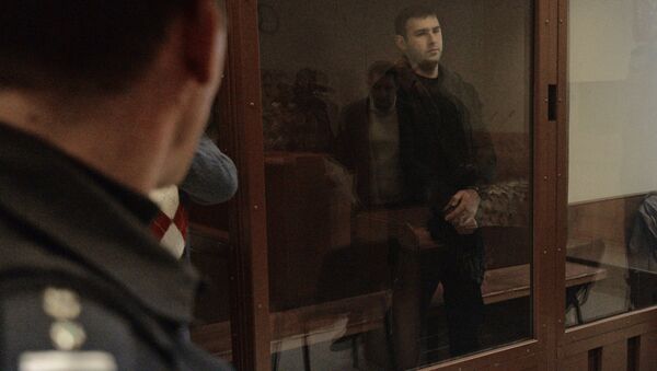 Шота Элизбарашвили, охранник Амирана Георгадзе, подозреваемого в убийстве чиновников, а также местного жителя в Красногорске. Архивное фото