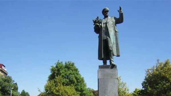 Памятник маршалу Коневу в Праге. Архивное фото