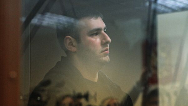 Водитель Амирана Георгадзе, подозреваемого в убийстве четырех человек, Шота Элизбарашвили. Архивное фото