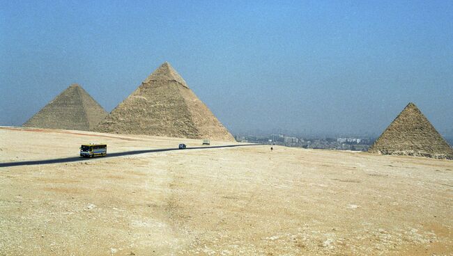 Пирамиды в Гизе. Архивное фото