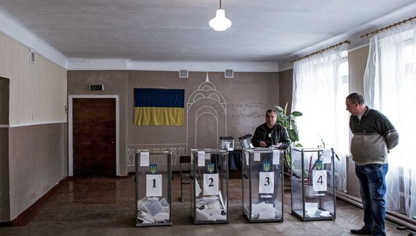 Выборы на Украине. Архивное фото