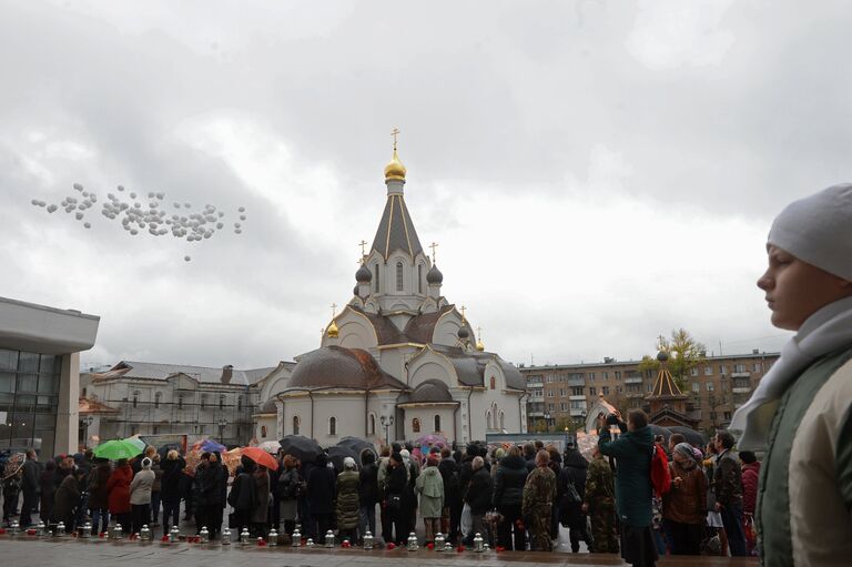 Памятная церемония, посвященная XIII годовщине со дня трагедии на Дубровке