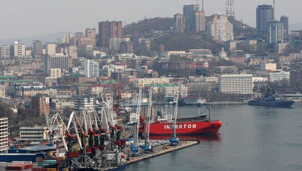 Владивостокский морской торговый порт. Архивное фото