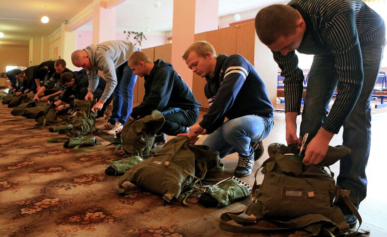 Призыв на военную службу в Калининграде