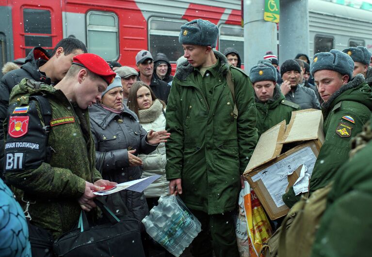 Осенний призыв на военную службу в Омске