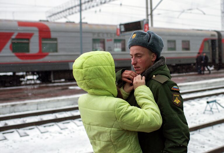 Осенний призыв на военную службу в Омске