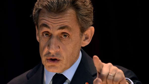 Экс-президент Франции Николя Саркози. 29 октября 2015. Архивное фото