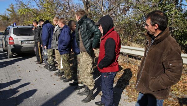 Обмен пленными в Донбассе