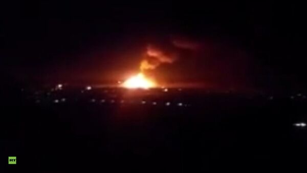 Пожар на складе ракетно-артиллерийского вооружения в городе Сватово Луганской области, Украина