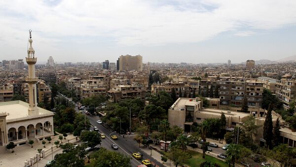 Столица Сирийской Арабской Республики город Дамаск. Архивное фото