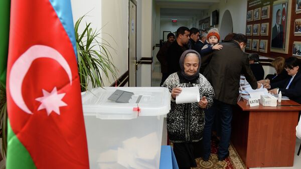 Парламентские выборы в Азербайджане. Архивное фото