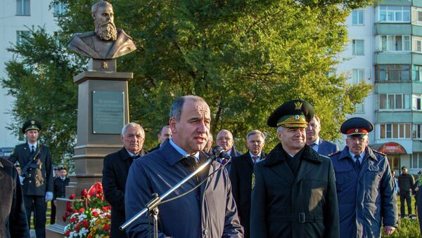 Открытие памятника генералу Николаю Петрусевичу в Черкесске
