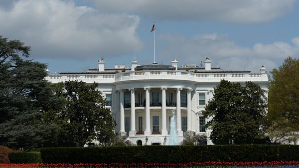Официальная резиденция президента США - Белый дом в Вашингтоне. Архивное фото