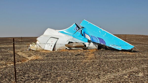 Обломки самолета Airbus A321 авиакомпании Когалымавиа в Египте