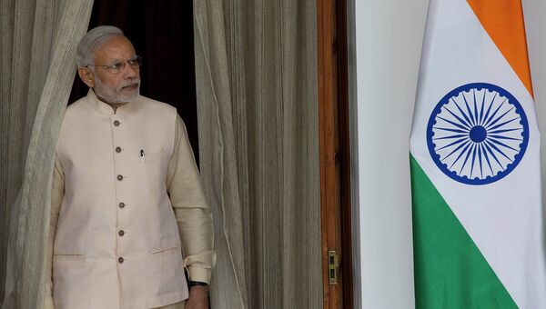 Премьер-министр Индии Нарендра Моди. Архивное фото.
