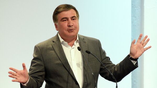 Губернатор Одесской области Михаил Саакашвили. Архивное фото
