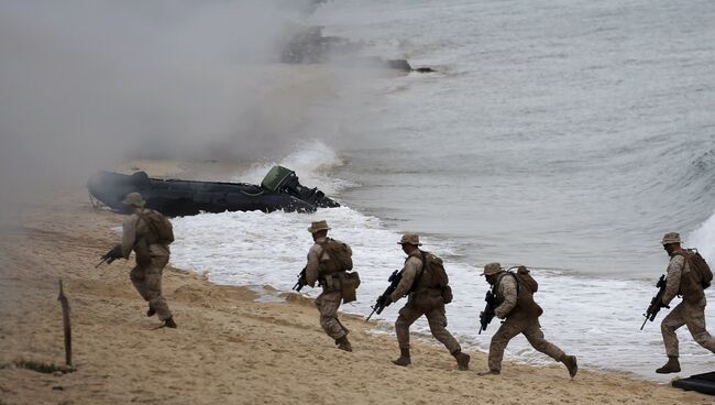 Учения НАТО Trident Juncture-2015 в Португалии