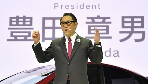 Президент компании Toyota Акио Тоёда. Архивное фото