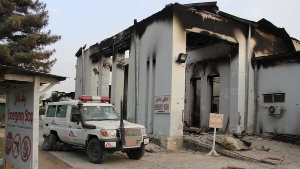 Последствия авиаудара по госпиталю организации Врачи без границ в афганском городе Кундуз