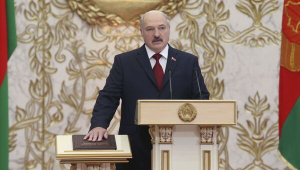 Инаугурация президента Белоруссии Александра Лукашенко