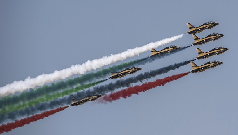 Международная авиационно-космическая выставка Dubai Airshow-2015. День первый