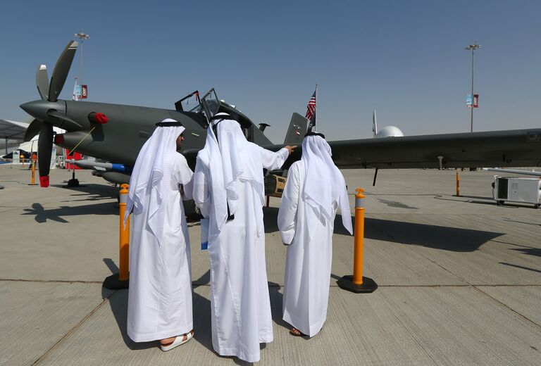 Американский самолет-разведчик Archangel на Dubai Airshow-2015