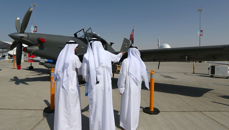 Американский самолет-разведчик Archangel на Dubai Airshow-2015