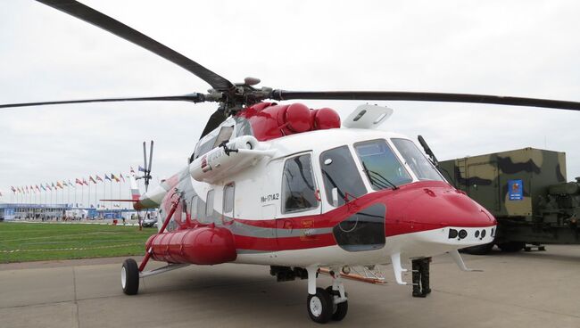 Летные испытания второго опытного образца вертолета Ми-171А2. Архивное фото