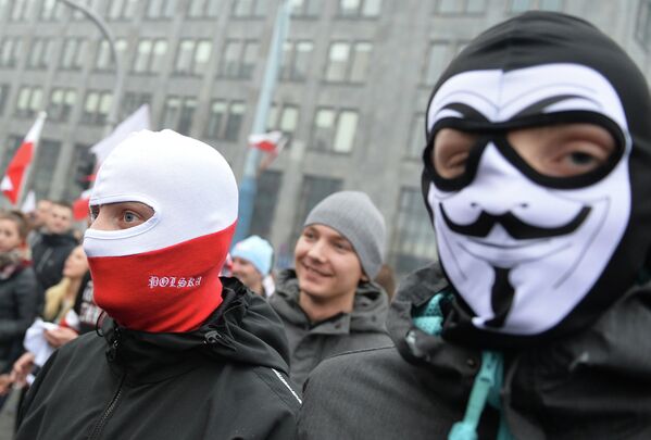 Марш националистов в Варшаве, Польша