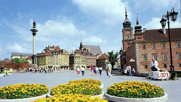 Варшава. Польша. Архивное фото