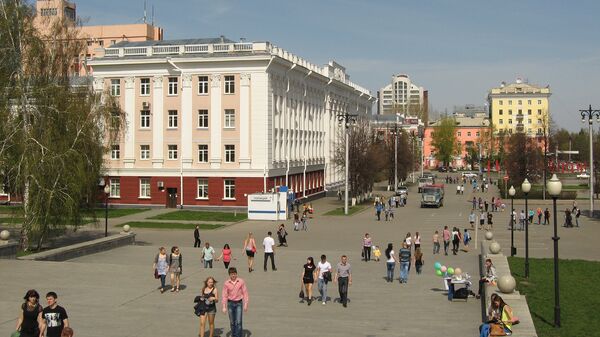 Вид Барнаула. Архивное фото