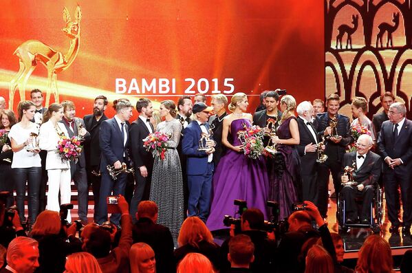 Хайди Клум, Рита Ора и другие звезды на премии Bambi Awards