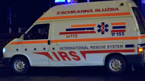 Карета скорой помощи в Словакии. Архивное фото