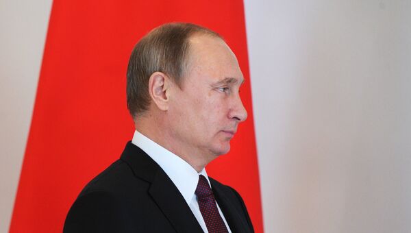 Президент РФ В.Путин на неформальном саммите БРИКС в Анталье