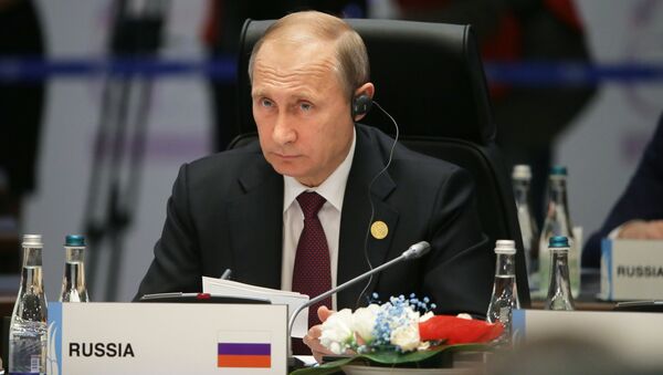 Президент РФ В.Путин принимает участие в саммите G20 в Турции. Архивное фото