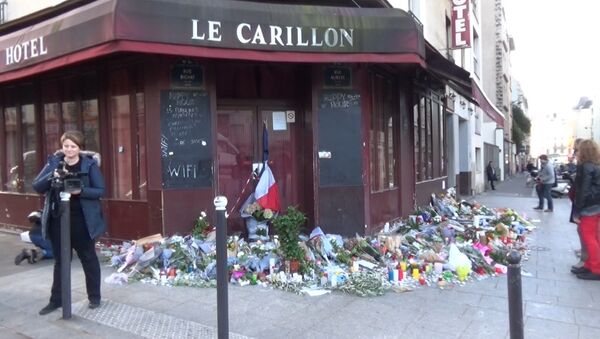Улицы и районы Парижа в первые дни после серии терактов