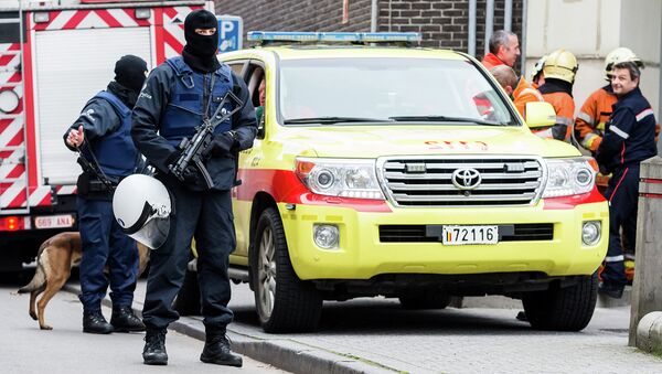 Бельгийская полиция. Ноябрь 2015
