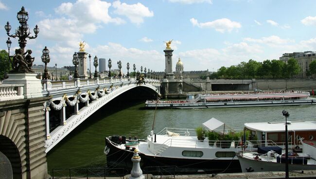 Мост Александра III в Париже