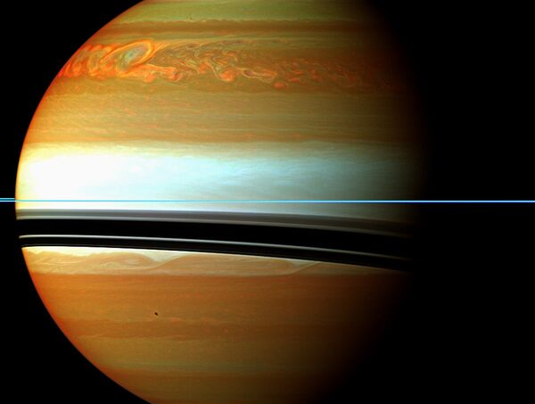 Атмосфера Сатурна и его колец