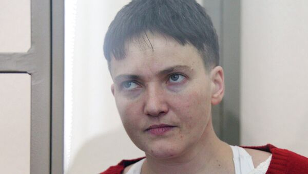 Украинская летчица Надежда Савченко. Архивное фото