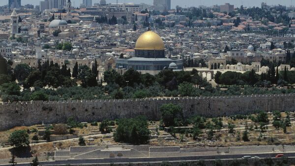 Виды Израиля. Город Иерусалим. Архивное фото