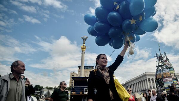 Акции на Площади Независимости в Киеве